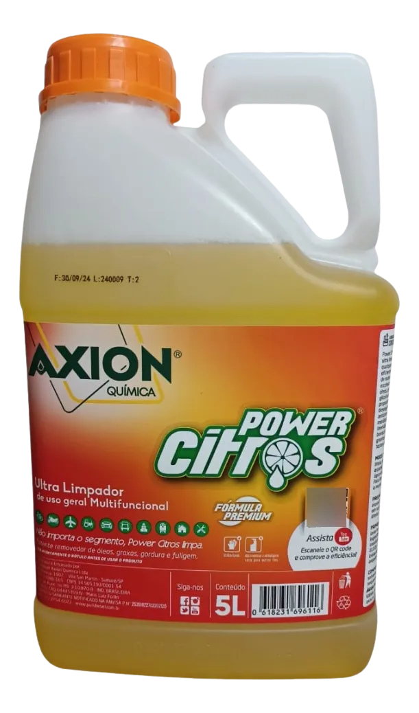 Power Citros Ultra Limpador Desengraxante Desengordurante 5 L